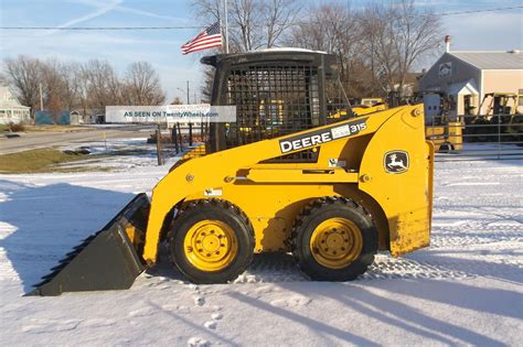 john deere 315 skid steer snow blower|john deere snow attachment width.